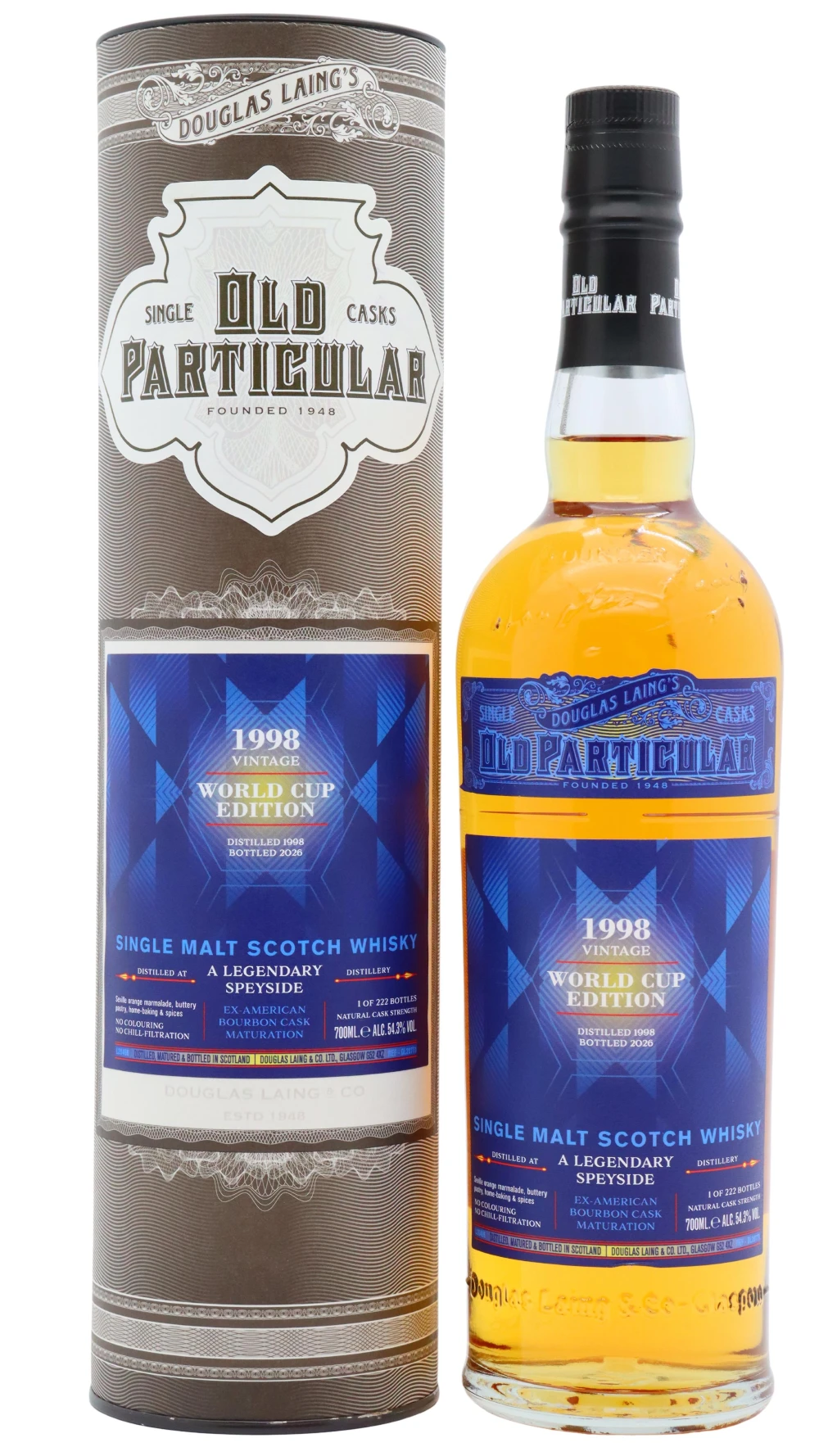 Undisclosed Speyside - 28 year old Old Particular World Cup