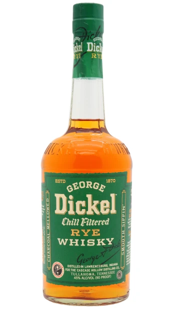 George Dickel - Rye Whiskey 75cl 45% ABV