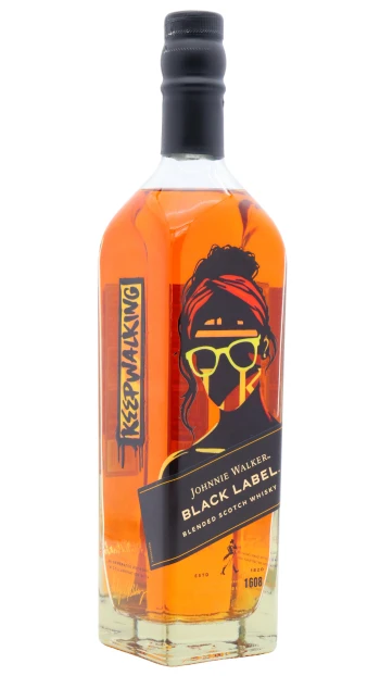Johnnie Walker - Black Label x Andy Gellenberg Blended Scotch Whisky 70cl 40% ABV