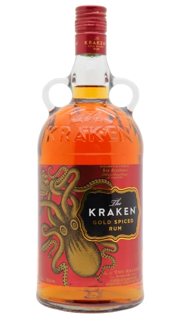Kraken - Gold Spiced Rum 100cl 35% ABV (1 Litre)