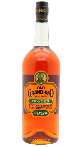 Old Grand-Dad - Bonded 100 Proof Kentucky Straight Bourbon Whiskey 100cl 50% ABV (1 Litre)