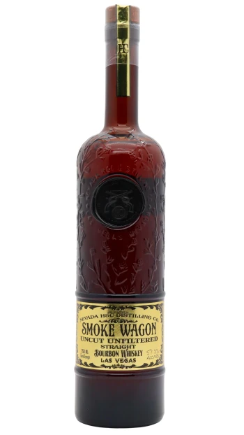 Nevada Distilling - Smoke Wagon Uncut Unfiltered Straight Bourbon Whiskey 75cl 57.37% ABV