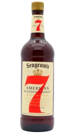 Seagram's - 7 Crown American Blended Whiskey 100cl 40% ABV (1 Litre)