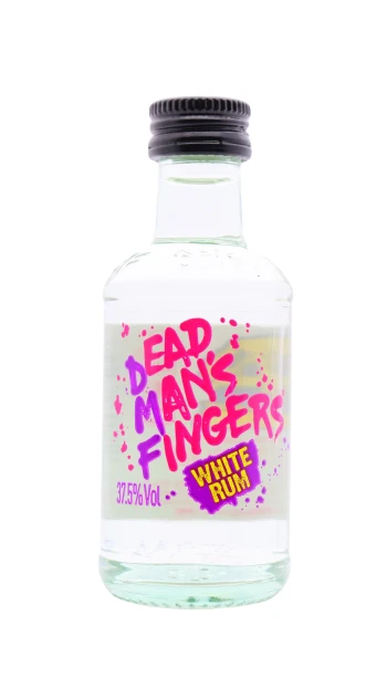 Dead Man's Fingers - White Rum 5cl 37.5% ABV Miniature