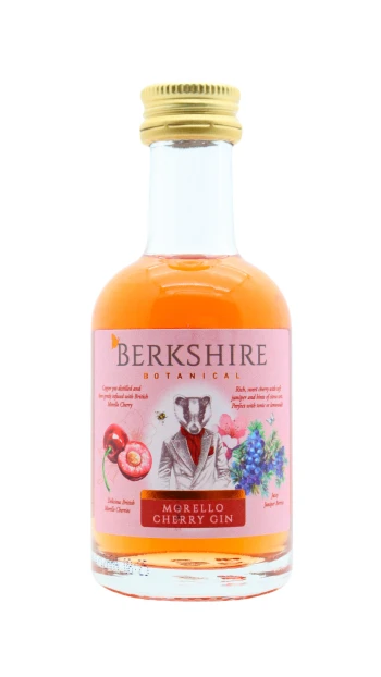 Berkshire - British Morello Cherry Gin 5cl 40.3% ABV Miniature