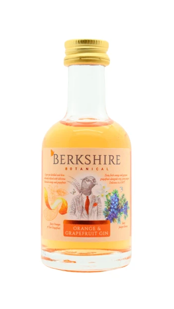 Berkshire - Valencian Orange & Grapefruit Gin 5cl 40.3% ABV Miniature