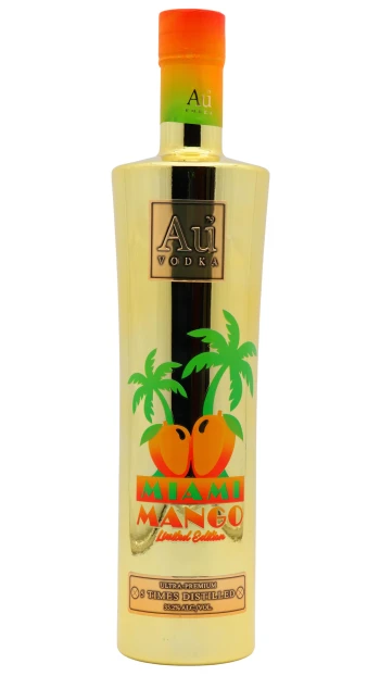 Au - Limited Edition Miami Mango Vodka 70cl 35.2% ABV