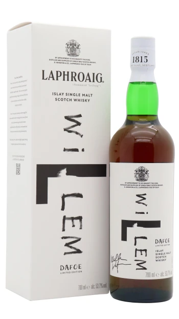 Laphroaig - 14 year old Willem Dafoe Limited Edition Islay Single Malt Scotch Whisky 70cl 53.7% ABV