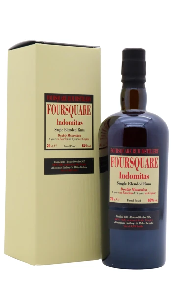 Foursquare - 15 year old Indomitas Single Blended Rum 70cl 62% ABV