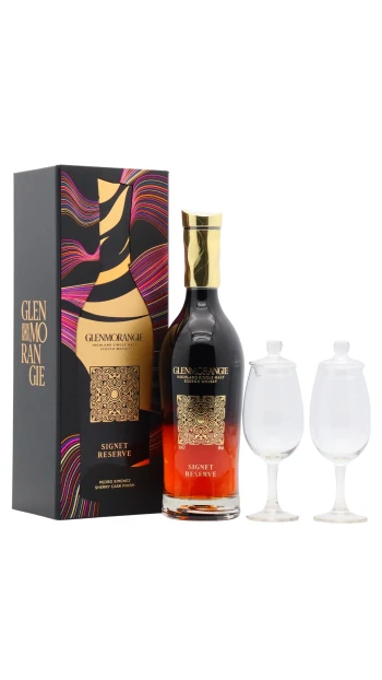 Glenmorangie - Signet Reserve Single Malt Scotch Whisky 70cl 46% ABV (Includes Tasting Glasses)