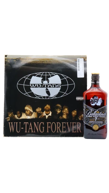 Ballantines - 7 year old American Barrel x RZA Limited Edition Blended Scotch Whisky 70cl 40% ABV (Includes Wu-Tang Clan Wu-Tang Forever 4 Vinyl Album)