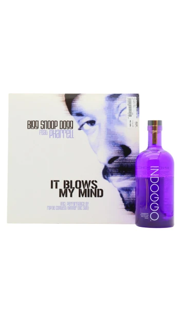 INDOGGO - Strawberry Flavoured Gin 70cl 40% ABV (Includes Snoop Dogg It Blows My Mind 12 Vinyl)