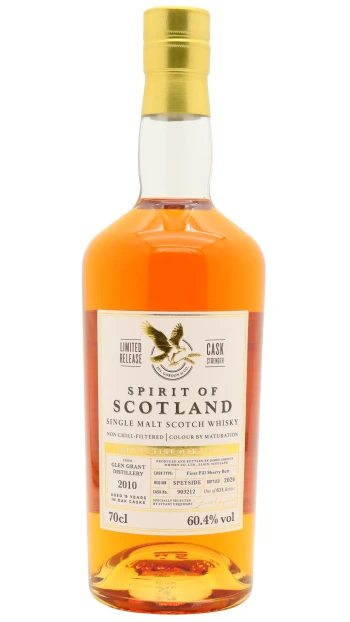 Glen Grant - 15 year old Spirits Of Scotland Single Cask #903212 2010 Whisky 70cl 60.4% ABV