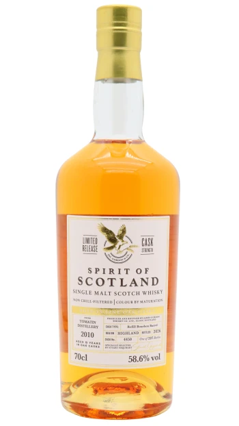 Tomatin - 15 year old Spirits Of Scotland Single Cask #4450 2010 Whisky 70cl 58.6% ABV
