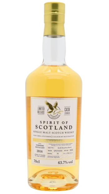 Tormore - 9 year old Spirits Of Scotland Single Cask #76 2016 Whisky 70cl 63.7% ABV