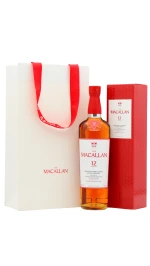 The Macallan - 12 year old Sherry Oak Highland Single Malt Scotch Whisky 70cl 40% ABV & Gift Bag