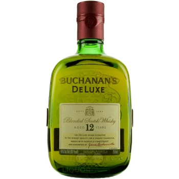 Buchanan's Blended Scotch Deluxe 12 Year Old Whiskey