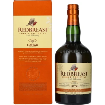 Redbreast Single Pot Still Irish Whiskey Sherry Finish Lustau Edition 750ml