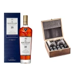 The Macallan Scotch Single Malt 18 Year Double Cask With Gift