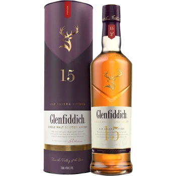 Glenfiddich 15 Year Old Single Malt Scotch Whiskey 750ml