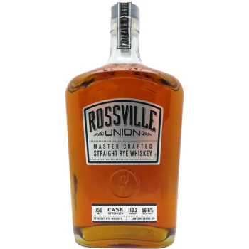 Rossville Union Master Crafted Cask Strength Straight Rye Whiskey 750ml