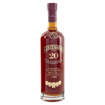 Ron Centenario Rum 20 Year Old Fudacion 750ml