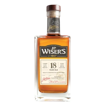J.P. Wiser's Canadian Whiskey Deluxe Very Old 18 Year 750ml