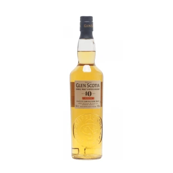 Glen Scotia Single Malt Scotch Peated Classic Campbeltown Malt 10 Year Whiskey 750ml