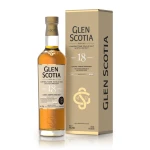 Glen Scotia Campbeltown Single Malt Scotch Whiskey – 18 Year Old Classic Malt | Aromatic & Spicy 750ml