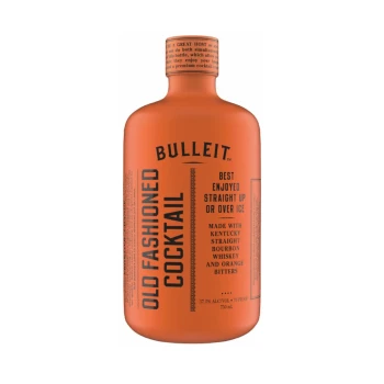 Bulleit Old Fashioned Kentucky Straight Bourbon Whiskey Cocktail 375ml