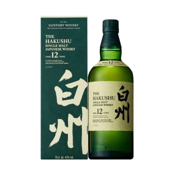 Hakushu 12 Year Old Single Malt Japanese Whiskey 750ml