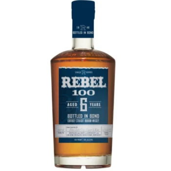 Rebel Kentucky Straight Bourbon Whiskey 6 Year 100 Proof Bottled In Bond Single Barrel 750ml