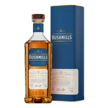 Bushmills Irish Single Malt 12 Year Whiskey 750ml