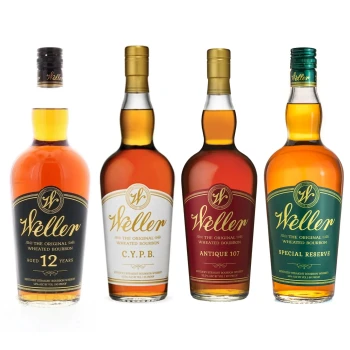 W.L. Weller 12 Year & C.Y.P.B. & Antique Wheated & Special Reserve Combo