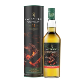 Lagavulin Single Malt Scotch Natural Cask Strength Special Release 2024 12 Year Whiskey 750ml