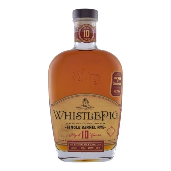 Whistlepig Straight Rye Whiskey Single Barrel 10 Year 750ml