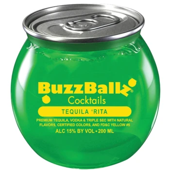 BuzzBallz Cocktails Tequila `Rita - 24 Pack 200ml