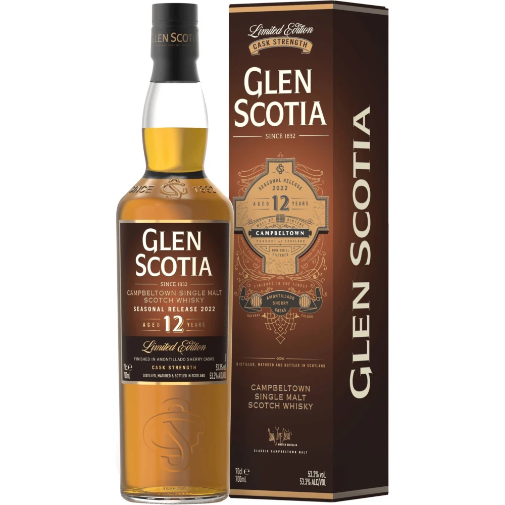 Glen Scotia 12 Year Old Single Malt Scotch Whiskey – Limited