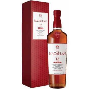 The Macallan 12 Years Old Sherry Oak 110 Proof Highland Single Malt Scotch Whiskey 750ml
