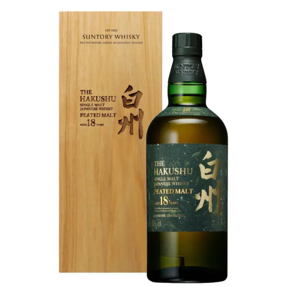 ウイスキー THE HAKUSHU SINGLE MALT 2025 The Hakushu Aged 18 Years Peated Malt Single Malt Japanese Whiskey