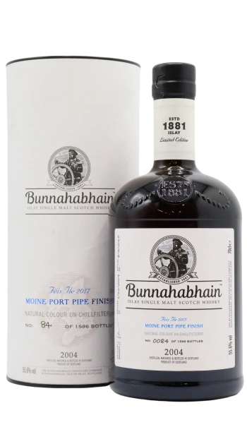 Bunnahabhain - 13 year old Feis Ile 2017 - Port Pipe Islay Single Malt Scotch 2004 Whisky 70cl 55.6% ABV