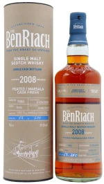 Benriach - 9 year old Single Cask #7880 2008 Whisky 70cl 59.6% ABV
