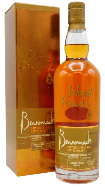 Benromach - Bordeaux Chateau Cissac Wood Finish Single Malt Scotch 2010 Whisky 70cl 45% ABV