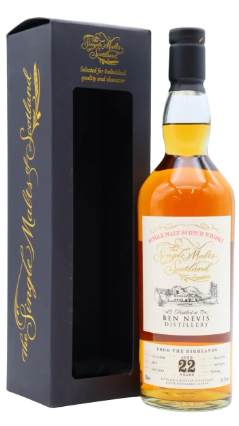 Ben Nevis - 22 year old The Single Malts Of Scotland Single Cask #2019 1996 Whisky 70cl 55.3% ABV