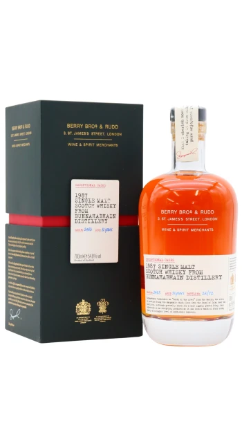 Bunnahabhain - 31 year old Berry Bros & Rudd - Exceptional Single Cask #2463 1987 Whisky 70cl 54.8% ABV