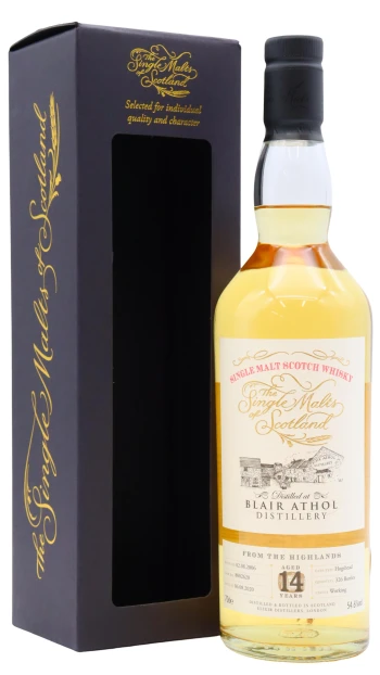 Blair Athol - 14 year old The Single Malts of Scotland - Single Cask #2620 2006 Whisky 70cl 54.6% ABV