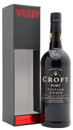 Croft - Vintage 2000 Port 75cl 20.5% ABV (Gift Box)