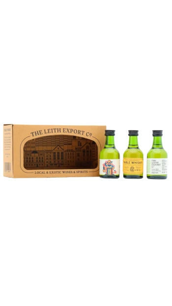 Port of Leith - Leith Bond Whisky 5cl x 3 46.1% ABV Miniature Gift Pack