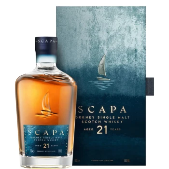 Scapa Single Malt Scotch 21 Year Whiskey 700ml
