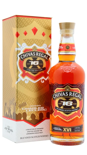 Chivas Regal - 16 year old Charles Leclerc Limited Edition Blended Scotch Whisky 70cl 40% ABV